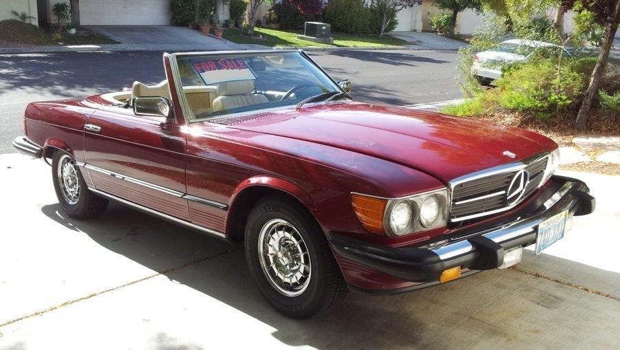 Coopers Classic Cars :: 1977 mercedes SL